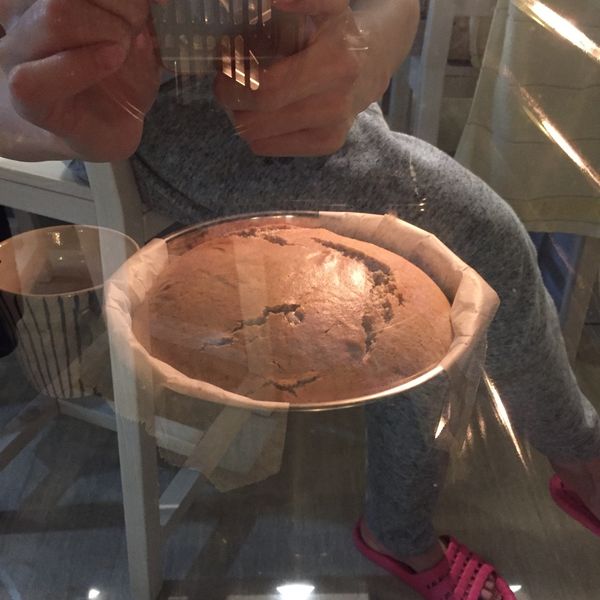 伯爵戚風蛋糕 (燙麵法):Ya Wen Wen 一起做