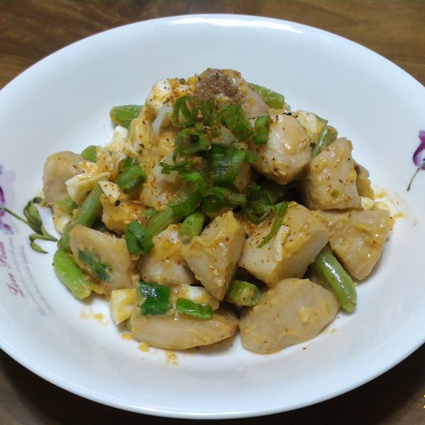 金沙杏鮑菇：Lily Tzu 一起做