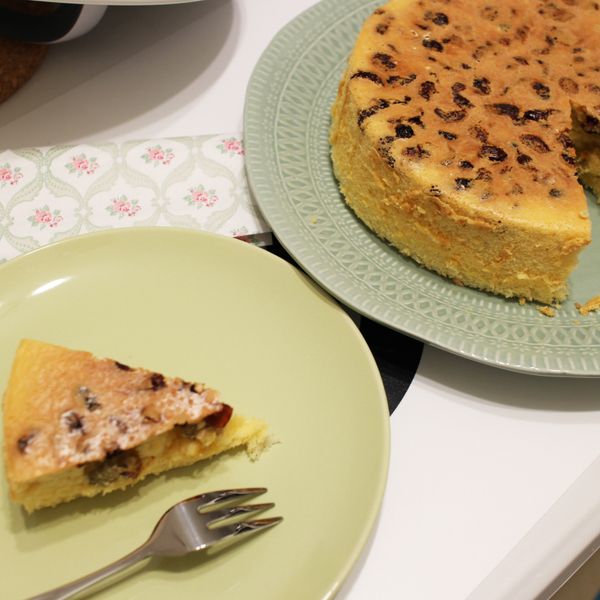 蔓越莓堅果蛋糕【大同複合料理無水鍋】 : 楊朝富一起做