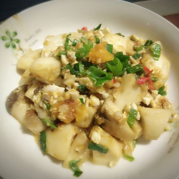 金沙杏鮑菇：Kylie Chien 一起做