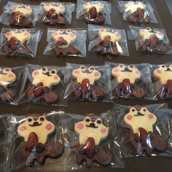 可愛松鼠造型餅乾：Su Ting 一起做