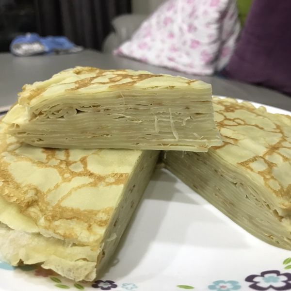 卡士達千層蛋糕 : Annie Chang一起做