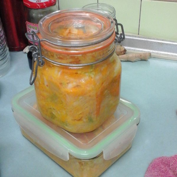 ~黃金泡菜做法~ : Reza  Wu一起做