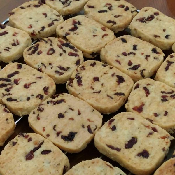 蔓越莓奶油餅乾：蕭麗文 一起做