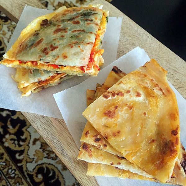 中式♪ 健康高纖維的地瓜抓餅：Soledad Lee 一起做