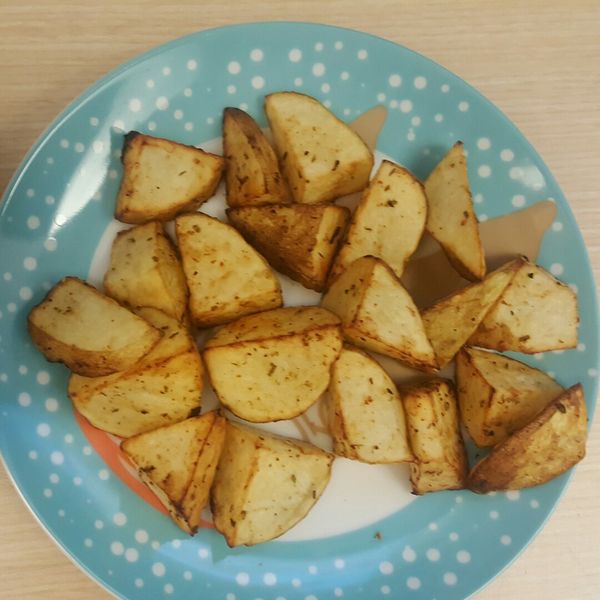 香烤馬鈴薯 : 小佳一起做