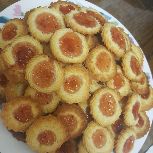 ♡宛の烘培好”食“光 ✿ 果醬奶酥餅乾 : Remi一起做