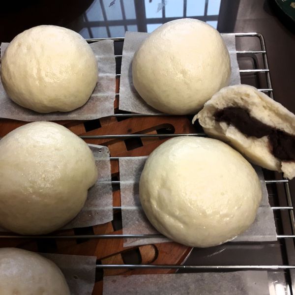 紅豆包子：宜薰 一起做