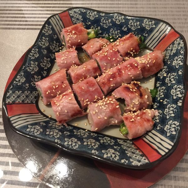 照燒蔥肉捲：劉家妤 一起做