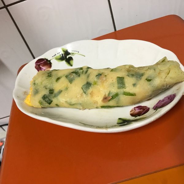 古早味蛋餅 : 馨勻一起做