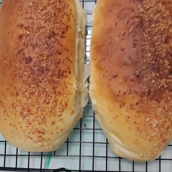 帕瑪森起司麵包：YI  LING❤ 一起做