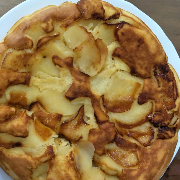 蘋果鬆餅 ~平底鍋+鬆餅粉輕鬆完成~：Joeylnsn Lin 一起做