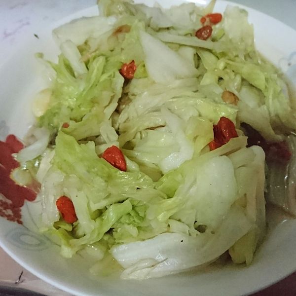 麻油高麗菜【福壽純芝麻油玩料理】 : 劉瓊敏一起做