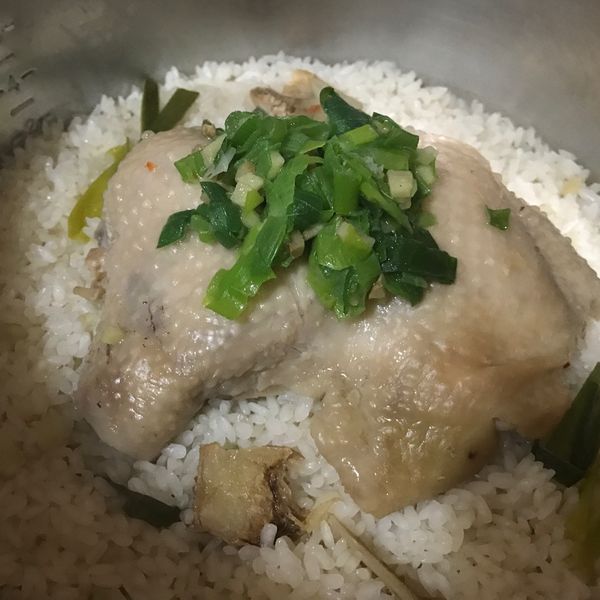 LC鍋料理。海南雞飯（用電鍋也ok）：Helen 一起做