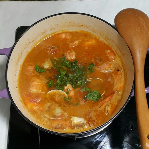 蕃茄海鮮湯-番茄控的最愛 : 邱麗玉一起做