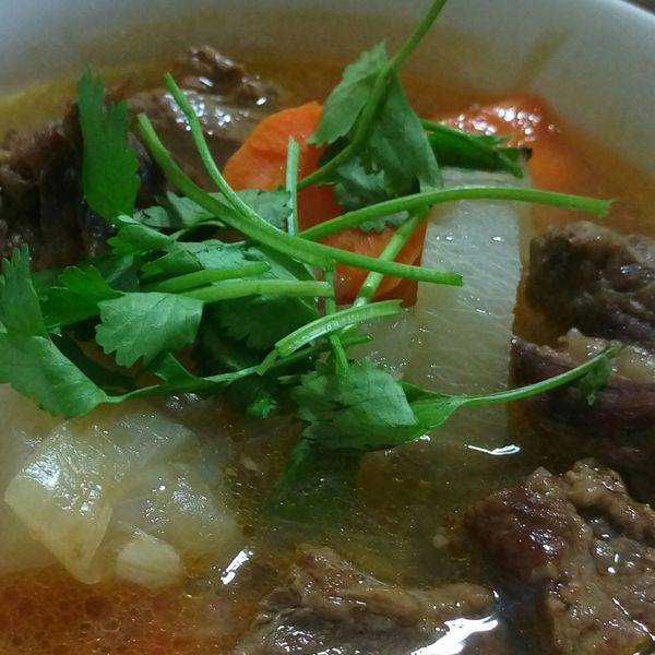 超簡易の清燉牛肉湯 : 張玉芬一起做