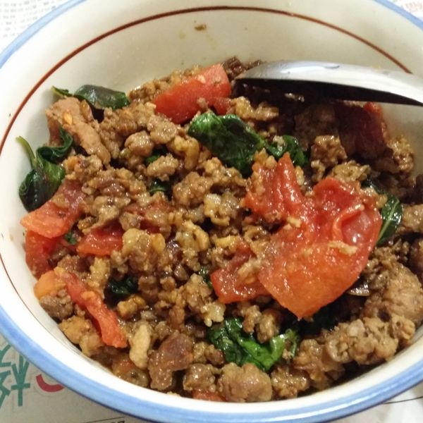 扒完三碗飯! 泰式打拋豬 食譜 : 卡哇伊葳葳一起做