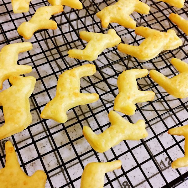 小魚起司餅乾:Alice Kaname 一起做