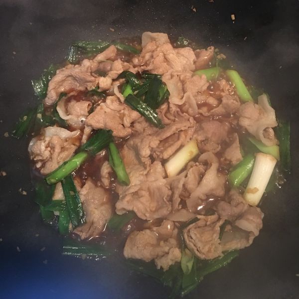 薑汁蒜燒豬肉片 : Kiki Chien一起做