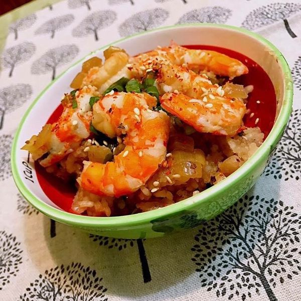 ♫【翻版火燒蝦仁飯】--美魔女Jolyn:Yi-Chi Jan 一起做