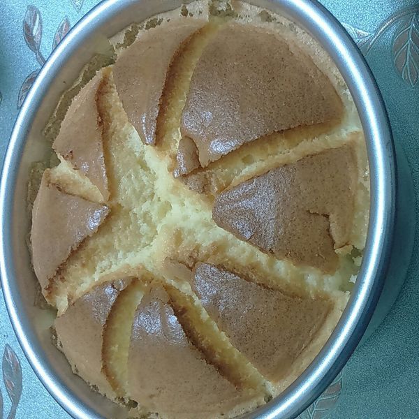 原味戚風蛋糕 : 鐘米米一起做