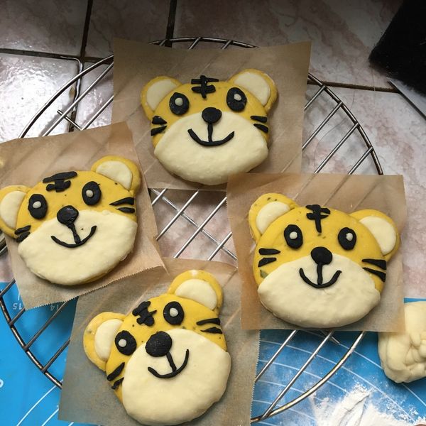 南瓜虎神饅頭 : Sheila Chen一起做