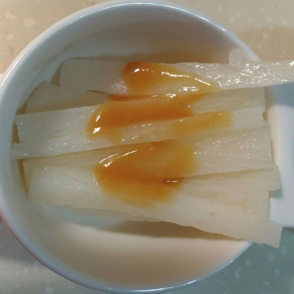 山藥佐味噌醋醬:小兔 一起做