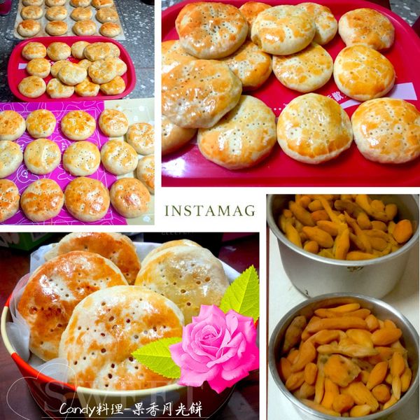 檸檬果香月光餅 : Candy Cherry一起做