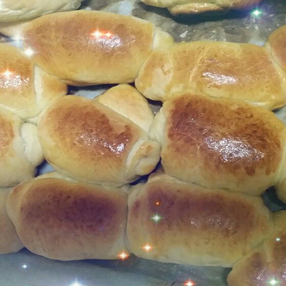 煉乳奶香麵包 : 余沛涵一起做