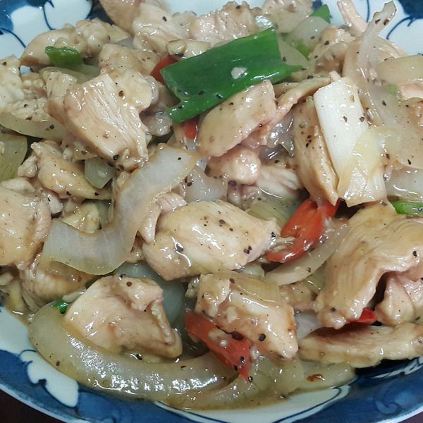 黑胡椒洋蔥雞柳 : 陳布丁一起做