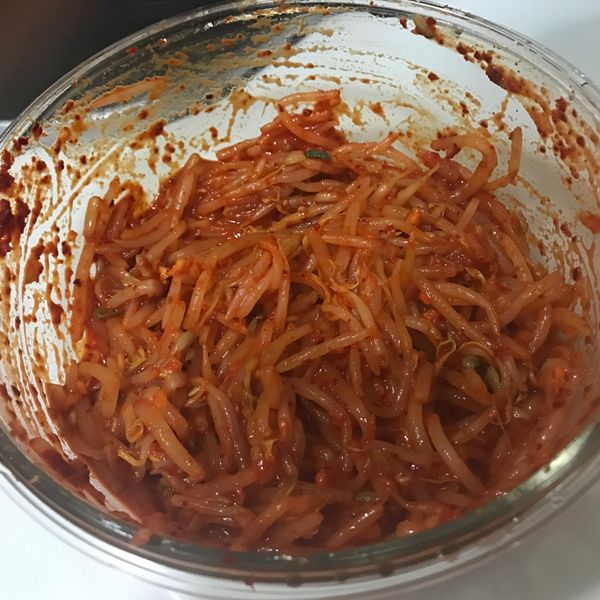 韓式涼拌黃豆芽-10分鐘上菜 : Lisa Tsai一起做