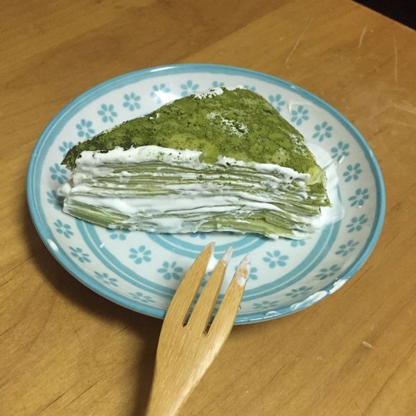 🍵抹茶千層蛋糕🍵～免烤箱 : chiaoli一起做