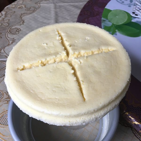 輕乳酪蛋糕（簡易版）：思妤 一起做