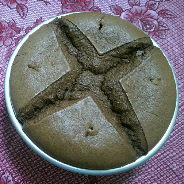 巧克力戚風蛋糕 : ◆Ivy開心廚房◆一起做