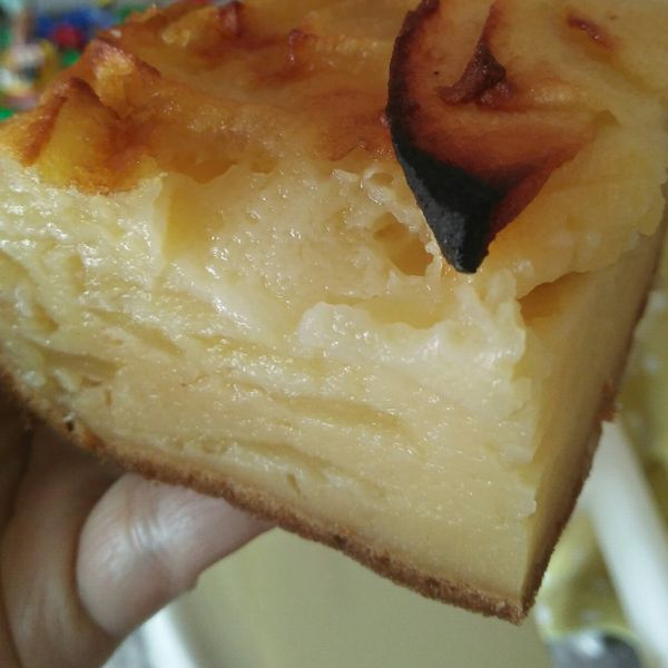 低熱量蘋果隱形蛋糕 : Ashley Fan一起做