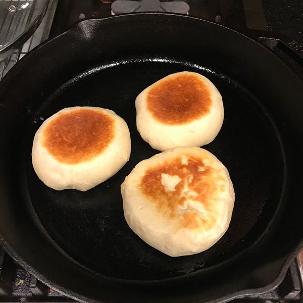 滿福堡 -英式馬芬【簡單免烤箱】 : Wan Lee一起做