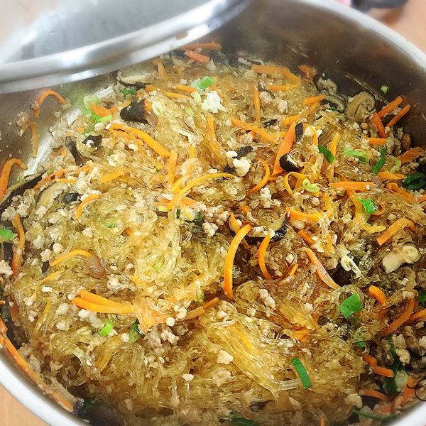 螞蟻上樹(辣炒冬粉) : Elaine Chang一起做