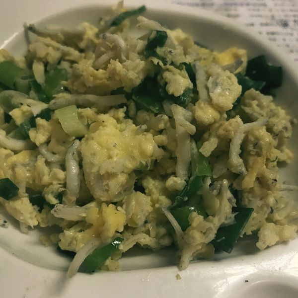 青蔥吻仔魚蛋 : 陳醬醬一起做