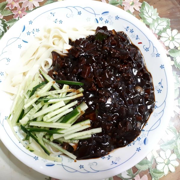 【韓式】韓國炸醬麵 : 玖一起做