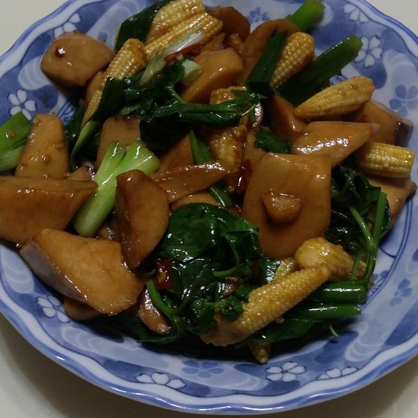 （銅鍋料理）三杯杏鮑菇：燕兒 一起做