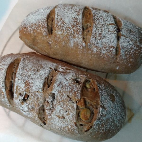 酒香桂圓核桃麵包：Yvonne Huang 一起做