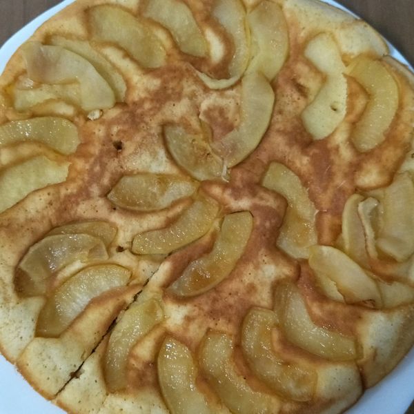 蘋果鬆餅 ~平底鍋+鬆餅粉輕鬆完成~：Joeylnsn Lin 一起做