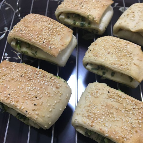 香酥【烤蔥饅頭】 : Lesley Yang一起做