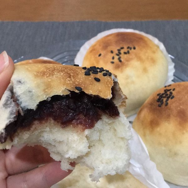 牛奶紅豆小餐包 : Kenix一起做