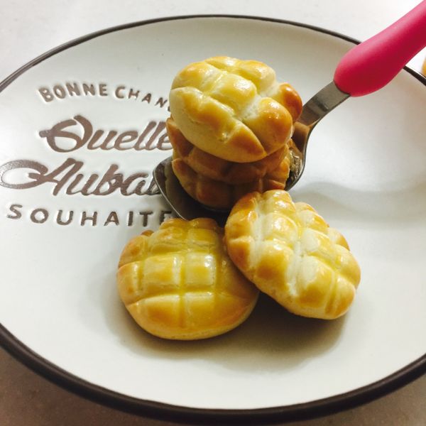 3樣食材-迷你菠蘿煉乳餅乾 : 梁矮馨一起做