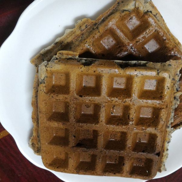 黑芝麻鬆餅：張秋鈴 一起做