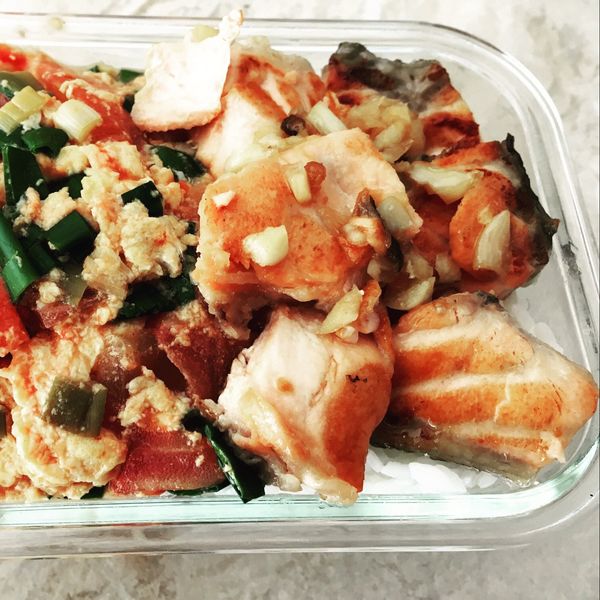 蜂蜜大蒜鮭魚 : Joan Wu一起做