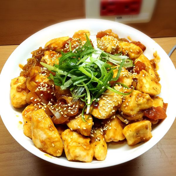 芝蔴茄汁雞丁：侯詠翔 一起做