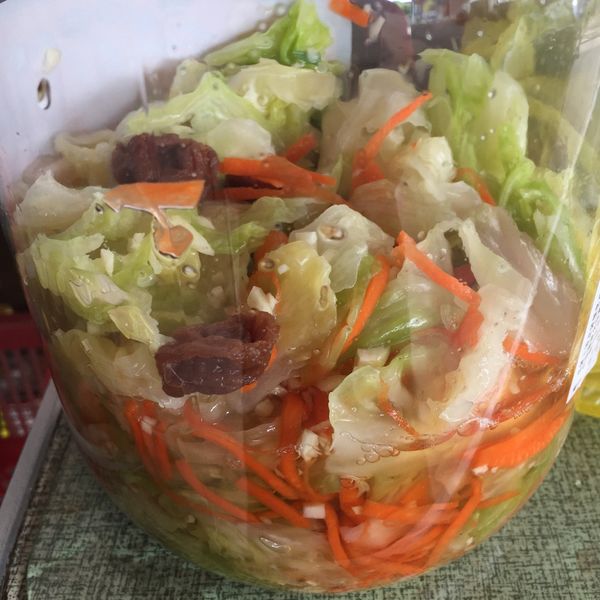台式泡菜(影片) : 晴天一起做