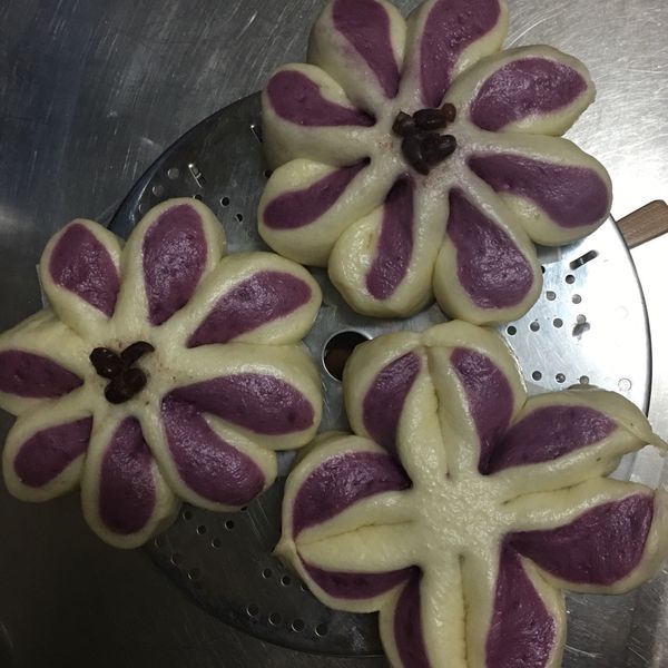 [大同電鍋] 小花饅頭：Shuju Lin 一起做